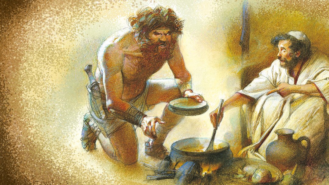 Яқып хәм Эсаў Мухаддас Китап, Жаратылыс китабы 24,25,27 – баплар